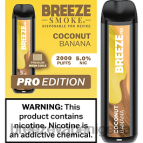 Breeze Vape Near Me - Breeze Pro 2000 Puffs Coconut Banana HV66626