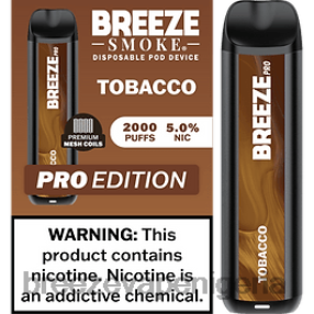 Breeze Vape Near Me - Breeze Pro 2000 Puffs Tobacco HV66611