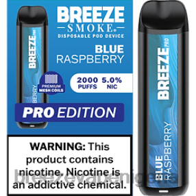 Breeze Vape Nigeria - Breeze Pro 2000 Puffs Blue Raspberry HV66635