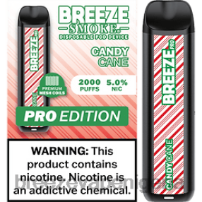 Breeze Vape Nigeria - Breeze Pro 2000 Puffs Candy Cane HV66630