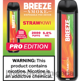 Breeze Vape Nigeria - Breeze Pro 2000 Puffs Straw Kiwi HV66615